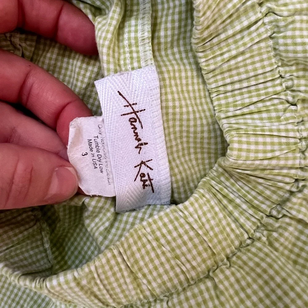 Kids Matching Set - Lime Green Two-Piece Outfit
